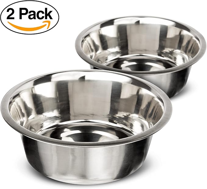 Neater Pet Brands 16 Cup Stainless Steel Dog Bowls, Large Dog Water Bowl or - Image 7