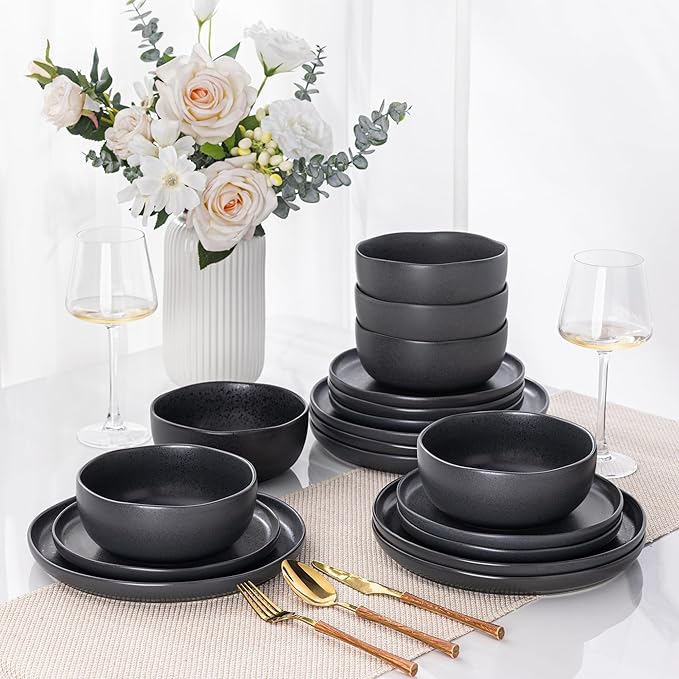 AmorArc Stoneware Dinnerware Sets - Image 9