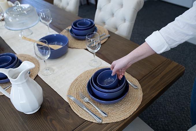 Elanze Designs Bistro Glossy Ceramic 4 inch Cute and Small Dessert Bowls Set of - Image 6