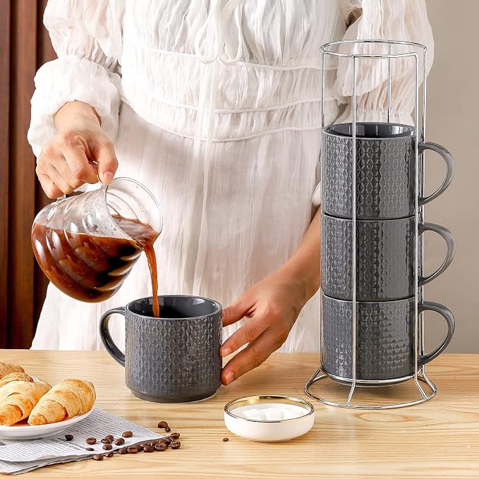 Hasense Coffee Mugs Set of 4 - Image 7