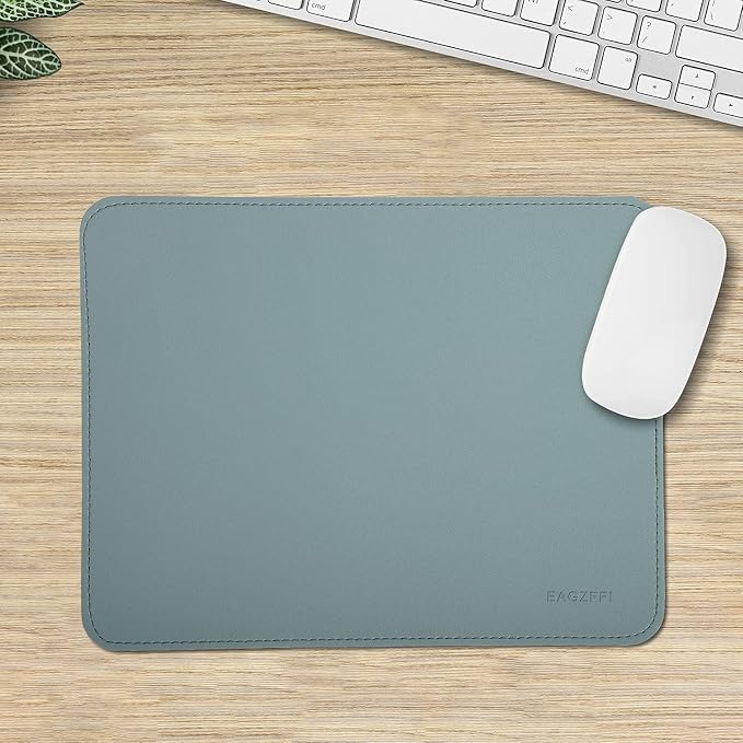 Double-Sided PU Leather & Cork Mouse Pad - Image 6