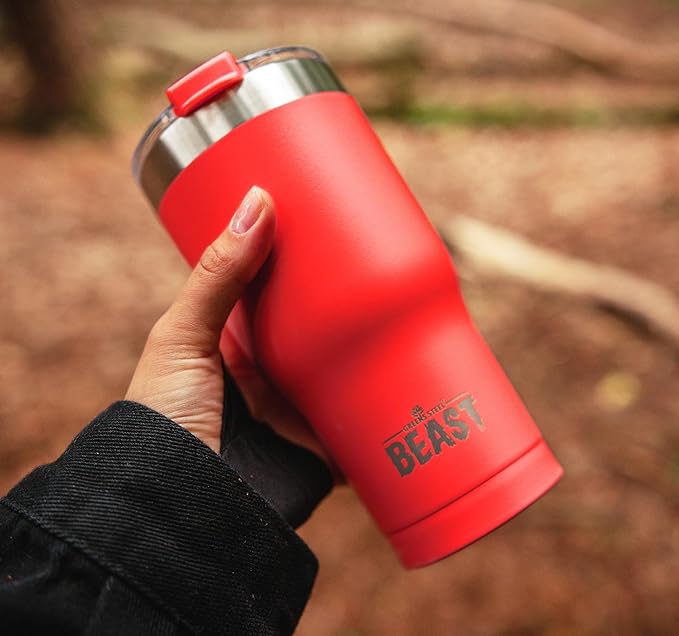Beast 20 oz Tumbler Stainless Steel Vacuum Insulated Coffee Ice Cup Double Wall - Image 8