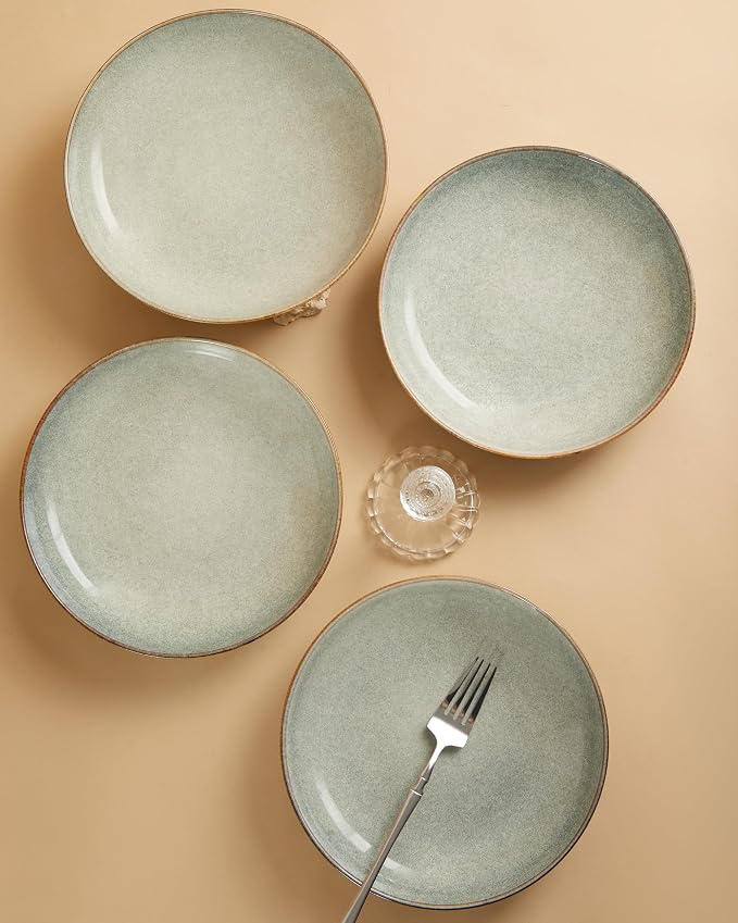 Pasta Bowls of 4, 32 Oz Salad Bowls Soup Bowls, Large Pasta Serving Bowl - Image 9