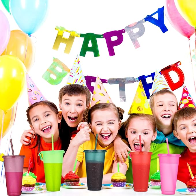 Honeydak 60 Pack Tumbler with Straw and Lid Bulk Cups - Image 7