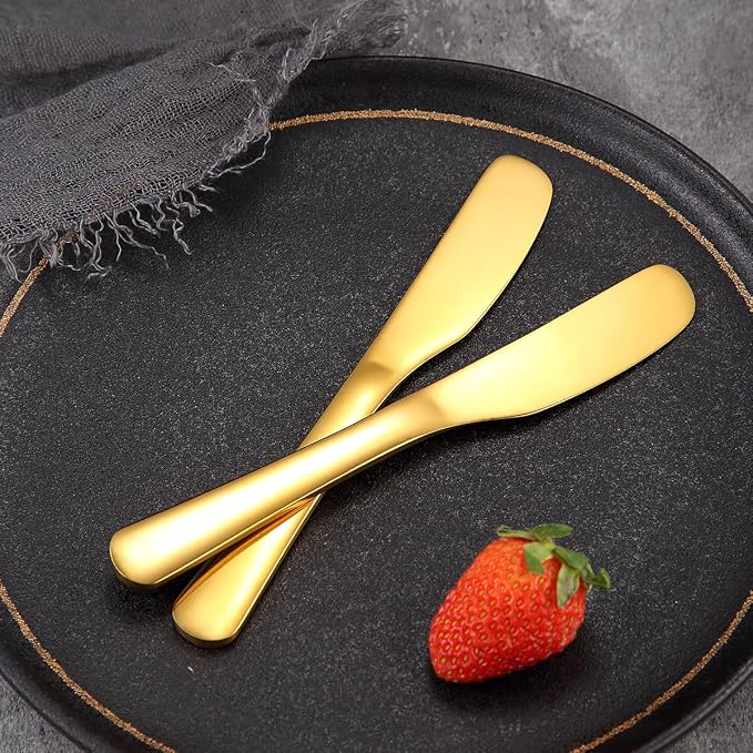 Homquen Stainless Steel Butter Knife, Butter Spreader, Butter Spreader Knife - Image 8