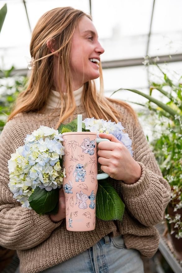 Zak Designs Stitch 30oz Spill-Proof Insulated Stainless Steel Tumbler | BPA Free - Image 11