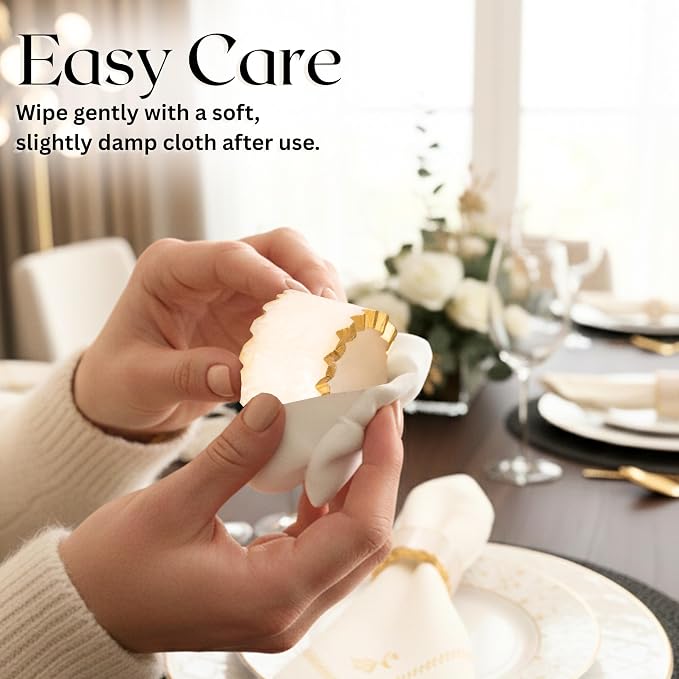 ALPHA Living HOME Epoxy Resin Napkin Rings - Image 9