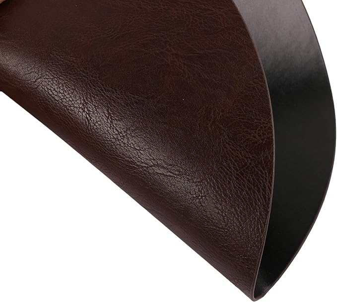 Embossed PU Leather Placemats, Waterproof Coffee Coasters, Kitchen Table Mats - Image 8