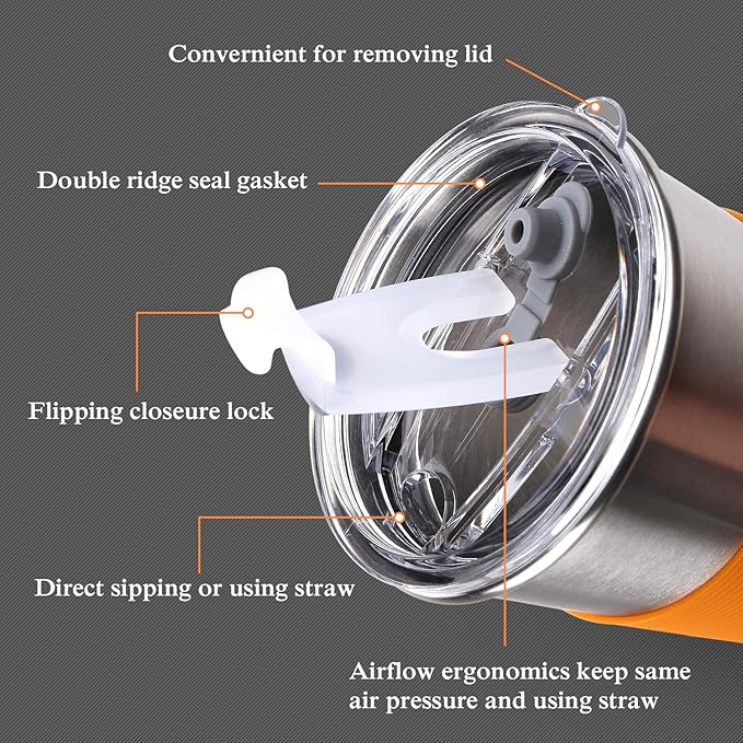 Kids Tumbler with Lids and Straws, Pint Cups - Image 7