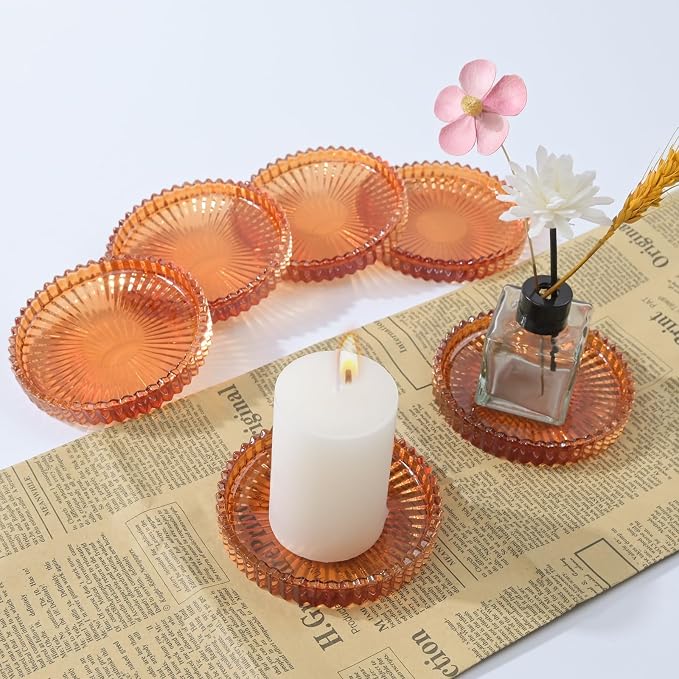 Glass Coaster 6 Pack Round Cup Coasters - Image 6