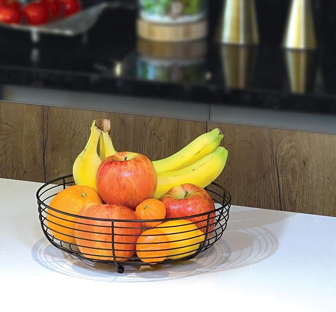 Countertop Fruit Bowl, Wire Basket - Image 9