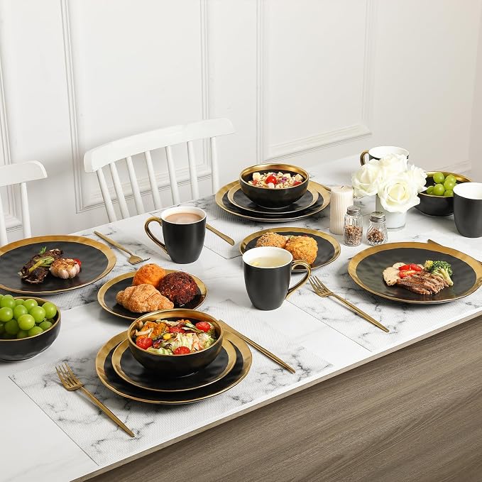 vicrays Ceramic Salad Bowls Set - Image 7