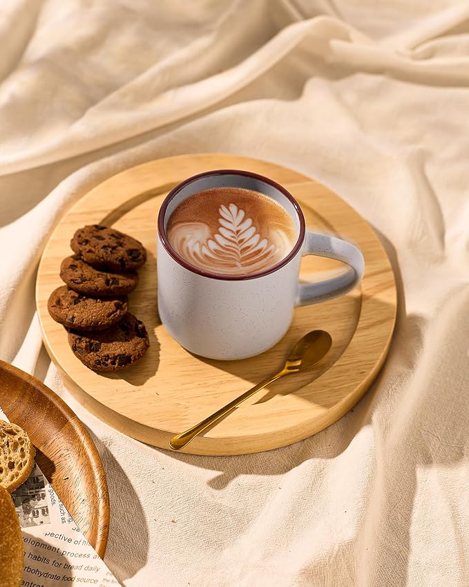 famiware Coffee Mugs Set of 8, Nebula 14oz Coffee Mugs Ceramic Cup Set | - Image 7