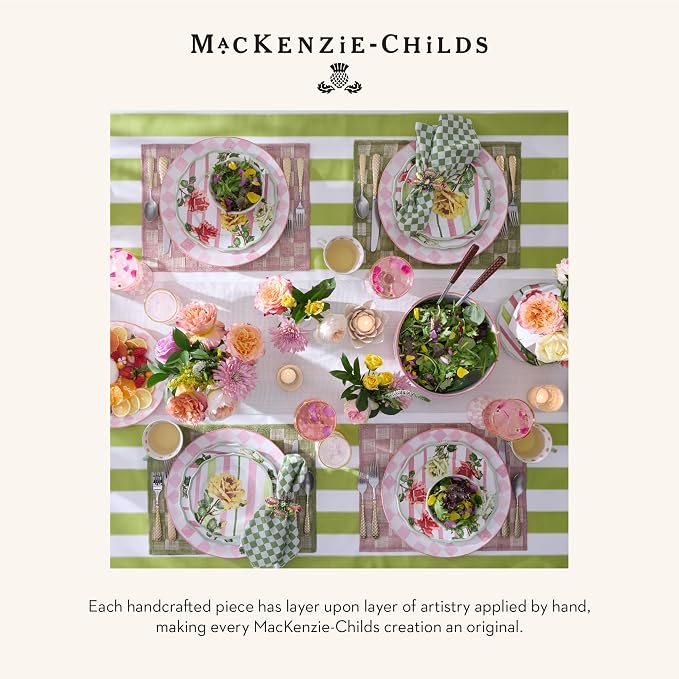 MACKENZIE-CHILDS Metal and Bead Napkin-Ring Set, Beetle | Handcrafted design - Image 6