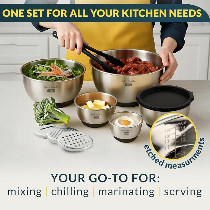 Stainless Steel Mixing Bowls - Image 7