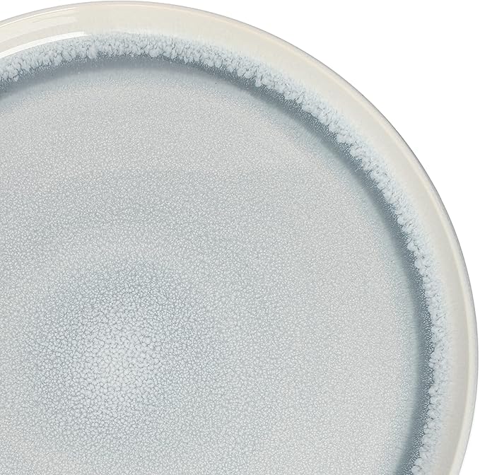 Gibson Elite Juno Moon 16-Piece Reactive Blue Double Bowl Dinnerware Set – - Image 7