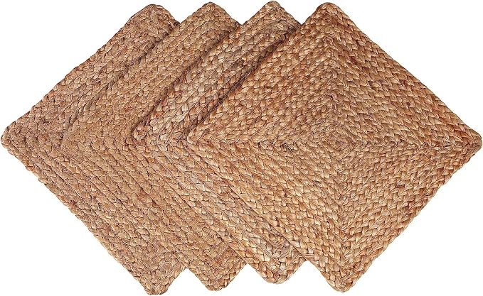 The Home Talk Jute Cotton Hand Woven Table Runner/Placemats - Image 6
