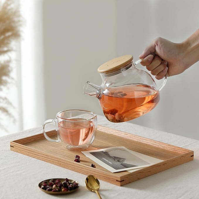 CNGLASS Double Wall Glass Cappuccino Mugs 8.1oz - Image 9