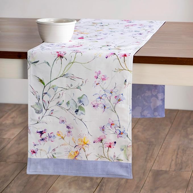 Maison d' Hermine Table Runner 100% Cotton 14.50" x 72" | Table Runners 72 - Image 9