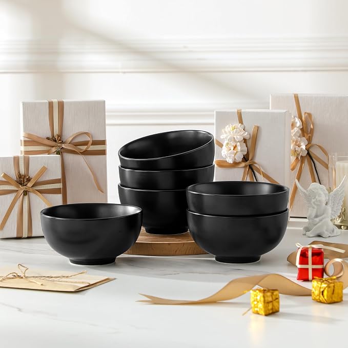 MALACASA 26 Qz Porcelain Soup Bowls, Series Regular - Image 9