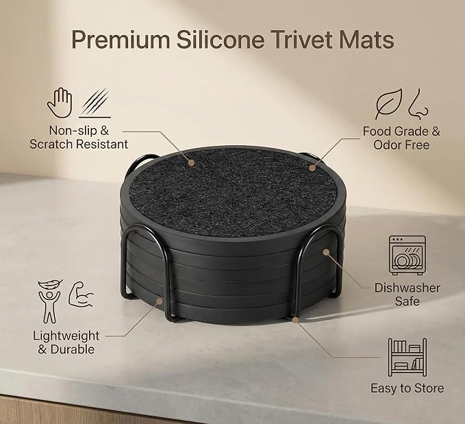 Absorbent Coasters for Drinks - Image 7