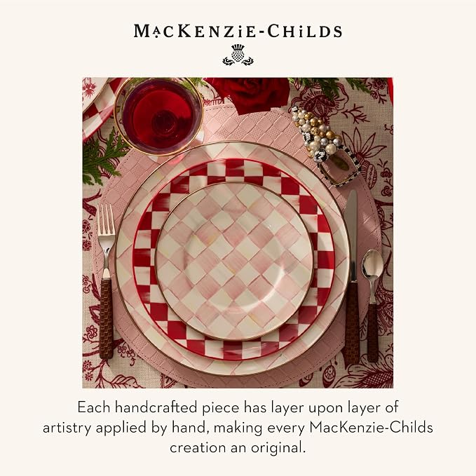 MACKENZIE-CHILDS Set of 4 Napkin Rings, Decorative Napkin-Holder Rings - Image 6
