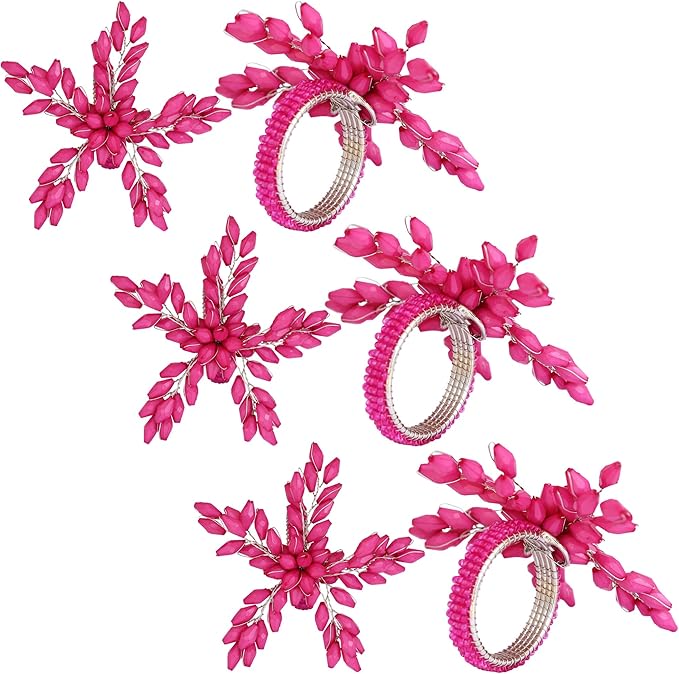 ITOS365 Napkin Rings Set of 12 for Dining Table Decoration Parties Everyday - Image 4
