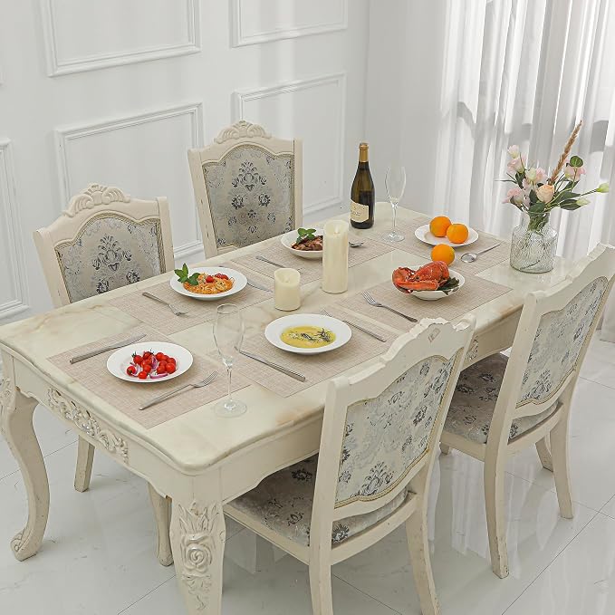 Leetaltree Beige Placemats Set of 24 - Image 9