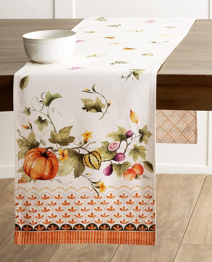 Maison d' Hermine Table Runner 100% Cotton 14.50" x 108" | Table Runners 108 - Image 9