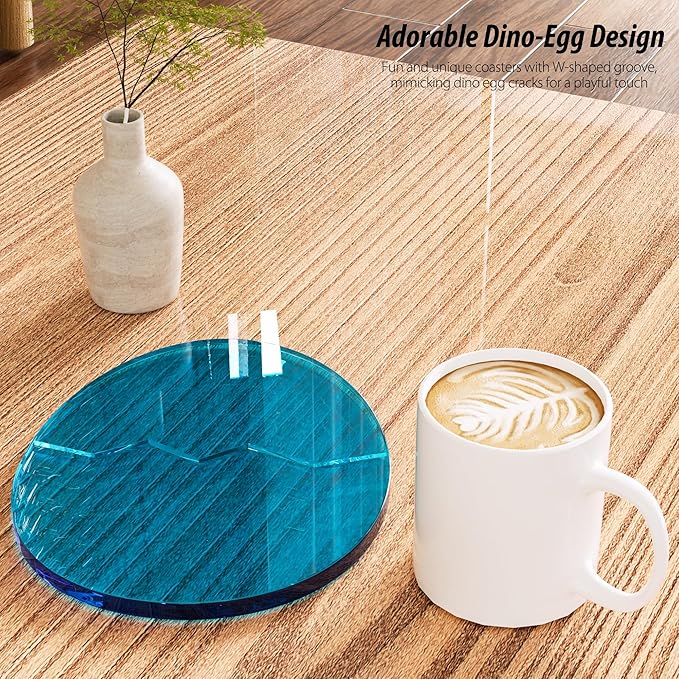 Acrylic Coaster Decorative Plates, Office Desk Accessories - Image 7