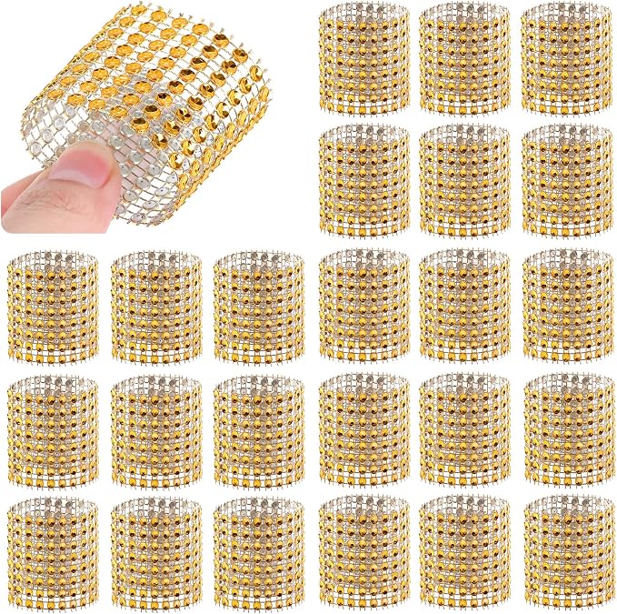 24Pack Napkin Rings, Weddings and Dinners - Image 8