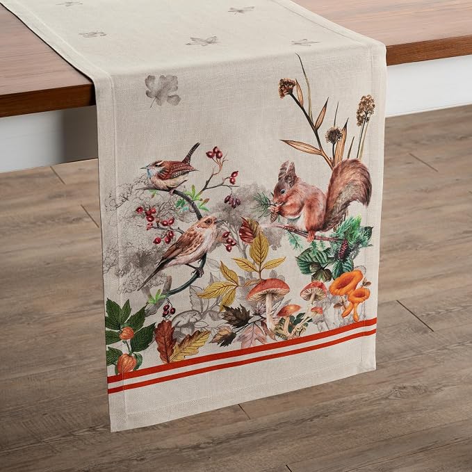 Maison d' Hermine Table Runner 100% Cotton 14.50" x 72" | Table Runners 72 - Image 9