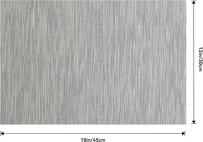 Leetaltree Silver Placemats Set of 6 - Image 9