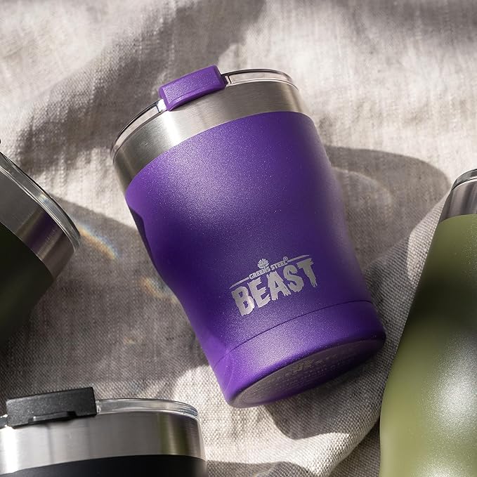Beast 10 oz Tumbler Stainless Steel Vacuum Insulated Coffee Ice Cup Double Wall - Image 8