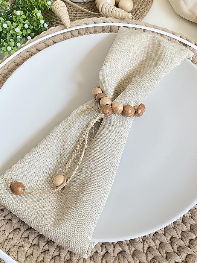 Napkin Rings Set of 6 - Image 9