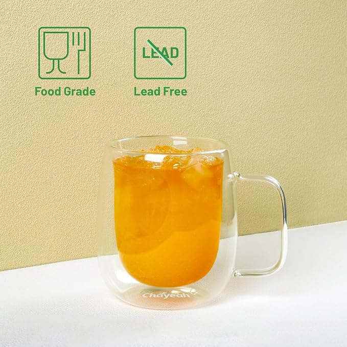Double Wall Glasses, 14 OZ Insulated Mugs - Image 6