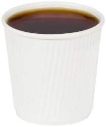 500-CT Disposable White 4-OZ Hot Beverage Cups - Image 2