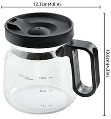 Coffee Pot Mug, 16 oz Glass Novelty Coffee Mug - Image 2