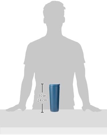 Simple Modern Iced Coffee Tumbler, Insulated | 24oz | Blue | Reusable Stainless - Image 3
