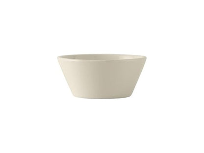 Tuxton China BEB-130B Bowl, 13 oz., 5-1/4" Diameter x 2-1/4"H, Microwave and Dishwasher Safe, Oven Proof, Fully Vitrified, Ceramic, DuraTux, American White/Eggshell, Pack of 12