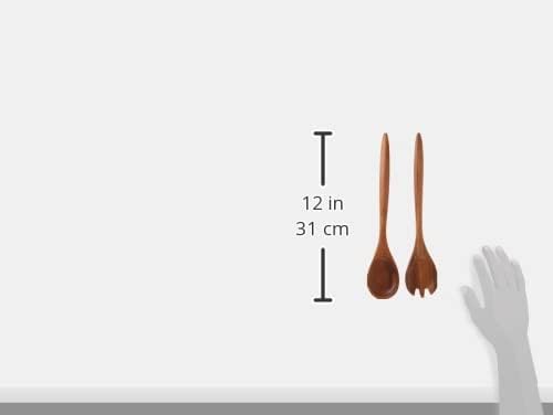 Lipper International 1188 Acacia Oblong Salad Servers, One Pair - Image 5