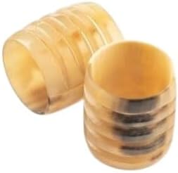 Classic Handmade Resin Napkin Rings Set, Dining Table Holders - Image 4