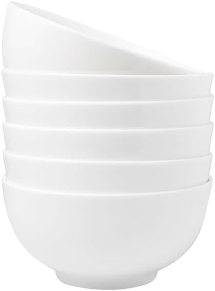 Fine Bone China Bowl, 6 Inches, Fine Glaze by Unknown