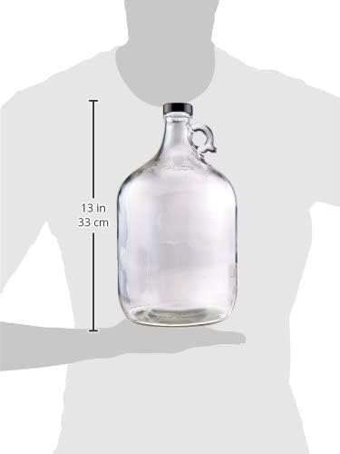 FastRack Glass Water Bottle Includes 38 mm Polyseal Cap, 1 gallon Capacity - Image 6