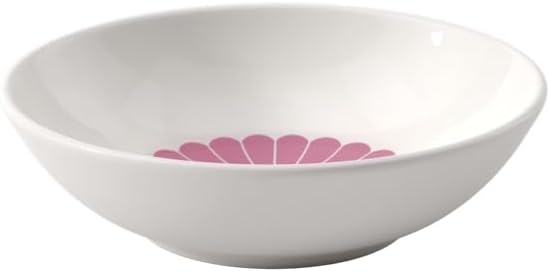 Villeroy & Boch Fleur Cassis Dessert Bowl, Creamy White/Pink, 3.75 oz | Creamy by Unknown