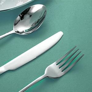 SANTUO 16 Piece Silverware Set - Image 3