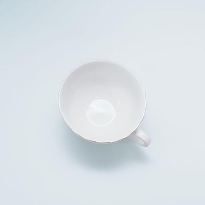 Bone China Tea Cup and Saucer Set - Image 4