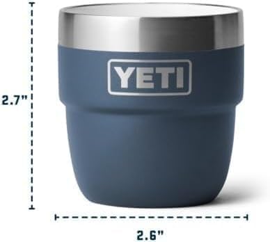 YETI Rambler 4 oz Stackable Cup, Stainless Steel, Vacuum Insulated - Image 3