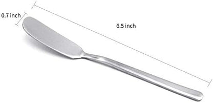 Cheese Spreaders, Stainless Steel Classic Spreader Knife Set - Image 2