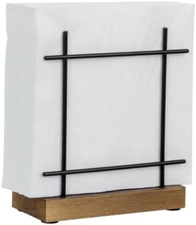 MyGift Matte Black Napkin Holders by MyGiftHome
